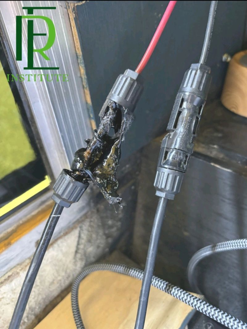 دلیل ذوب شدن کانکتور پنل خورشیدی